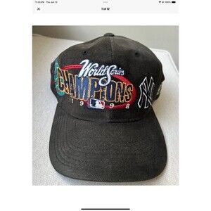 New York Yankees Hat/Cap Snapback 1998 World Series Champions NewEra MLB Vintage